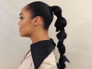 12 Bubble Ponytails That Elevate the Classic Style