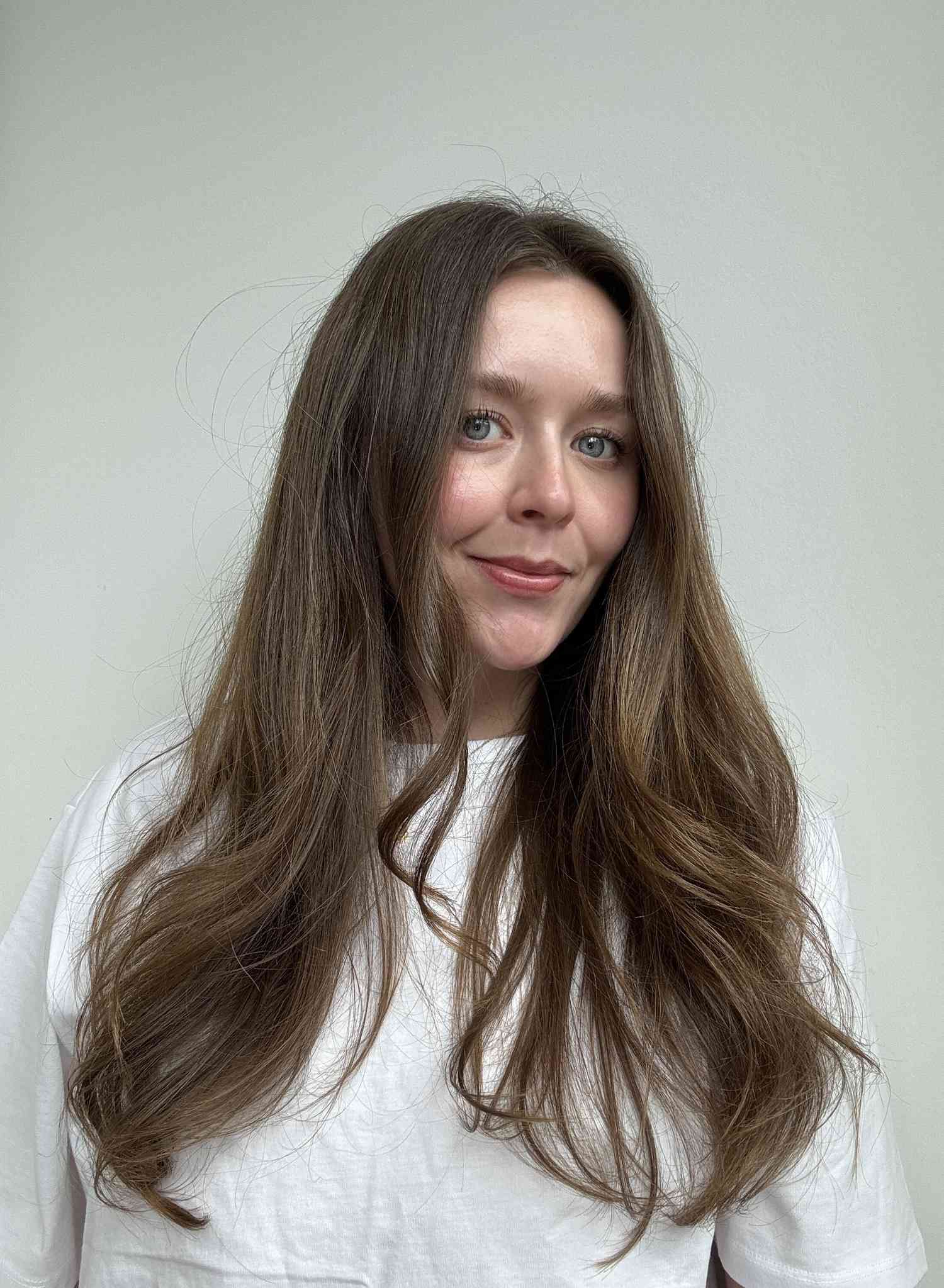 editor after using the Commence 2-in-1 Instant Dry Shampoo