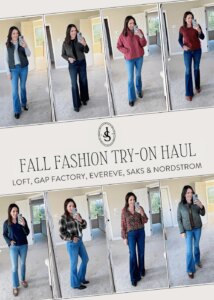 Fall Fashion Try-On Haul: Jackets, Jeans & Tops