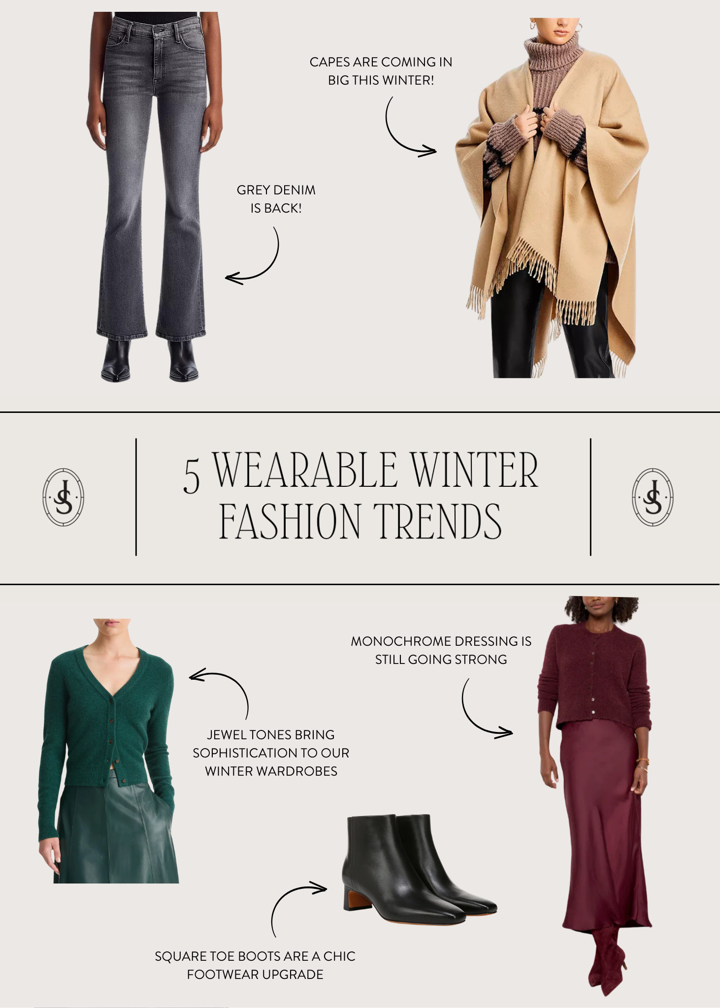 5 Wearable Winter Fashion Trends to Refresh Your Wardrobe in 2025